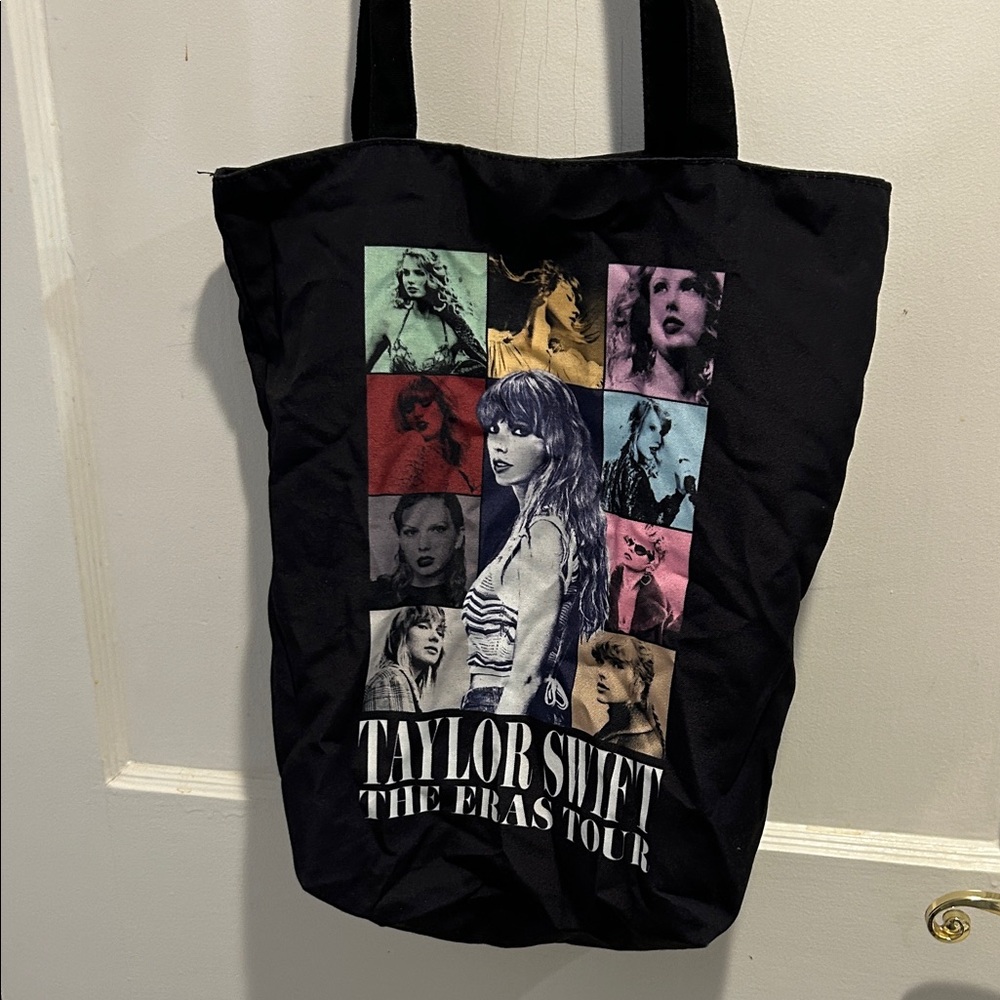 Taylor Swift Black Tote Bag